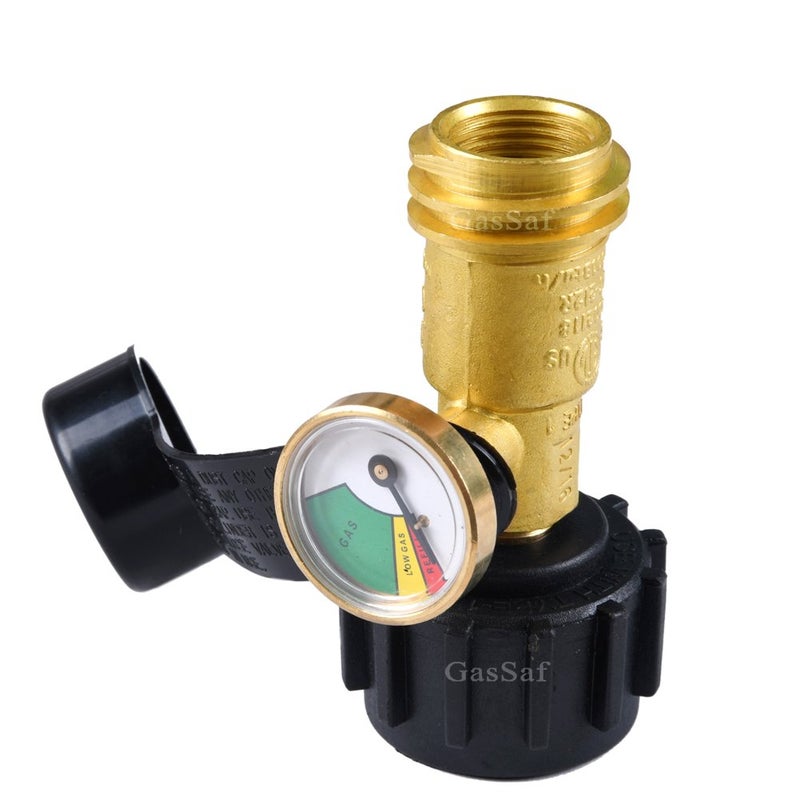 GasSaf Propane Tank Gauge Propane Level Indicator 5lb-40lb Propane Tanks Gas Pressure Meter for RV Camper, BBQ Gas Grill, Fire Pit and More - Image 3